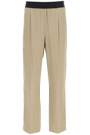 Fear Of God Beige Everyday Straight Leg Trousers In Multi Color