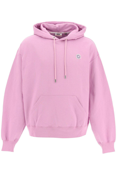 Gcds Candy Sweatshirt With Hoodie In Purple