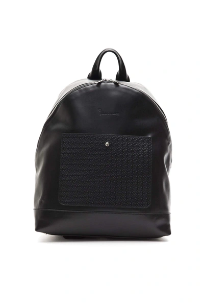 Billionaire Italian Couture Backpack In Black