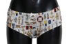 DOLCE & GABBANA UNDERWEAR SAILOR PRINT SILK BOTTOMS