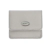 Dolce & Gabbana White Dauphine Leather Case Wallet In White