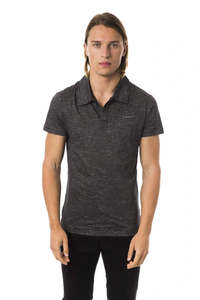 Byblos Emboidered Short Sleeve T-shirt In Black