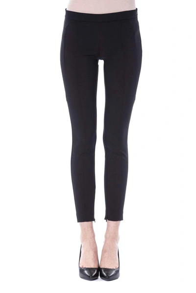 Byblos Skinny Zipped Closure  Jeans & Trouser In Black