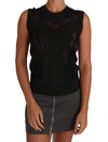 Dolce & Gabbana Cashmere And Silk Sweater With Lace Inlay In Gray