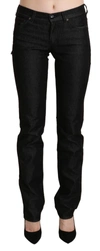 ERMANNO SCERVINO MID WAIST SKINNY SLIM DENIM TROUSER