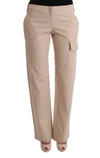 ERMANNO SCERVINO WOMEN  COTTON WOOL REGULAR FIT PANTS