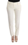 Ermanno Scervino Chic White Regular Fit Pants In White