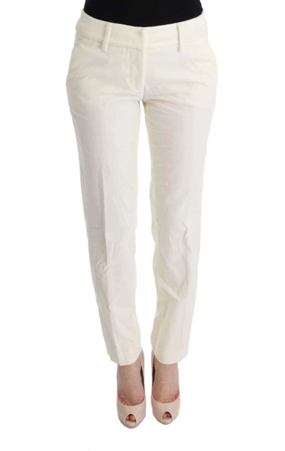 ERMANNO SCERVINO WOMEN   COTTON REGULAR FIT CASUAL PANTS