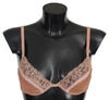 ERMANNO SCERVINO WOMEN  NUDE LACE PUSH UP SILK UNDERWEAR