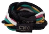 Costume National Multicolor Rope Leather Rustic Hook Buckle Belt In Multicolor