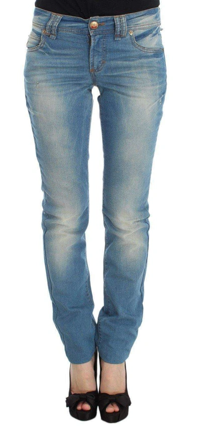 John Galliano Slim Fit Jeans In Blue