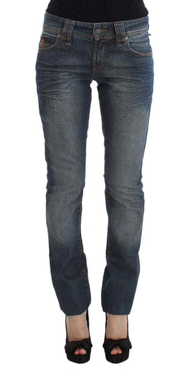 John Galliano Slim Fit Jeans In Blue