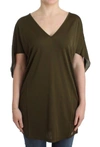 JOHN GALLIANO SHORT SLEEVE BLOUSE TOP