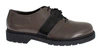Ai_ Leather Laceups Shoes In Gray