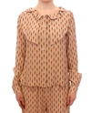 LICIA FLORIO LONG SLEEVE BUTTON FRONT BLOUSE SHIRT