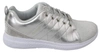 PHILIPP PLEIN SILVER LOW TOP trainers