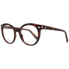 SWAROVSKI BROWN WOMEN OPTICAL FRAMES