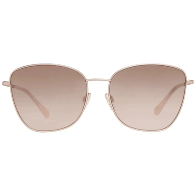 Ted Baker Tb1522  Gradient Butterfly  Sunglasses In Rose Gold
