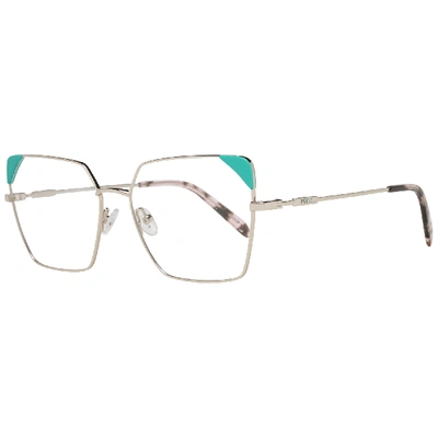 EMILIO PUCCI GOLD WOMEN OPTICAL FRAMES