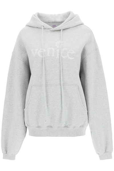 ◆ERL 最新作◆Venice ニットフーディ/Gray◆ ERL VENICE GREY HOODIE KNIT Grey | BSTN Store