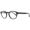 Ermenegildo Zegna Brown Men Optical Frames In Brown