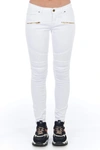 Frankie Morello Low Waisted Multipockets Jeans & Pant In White