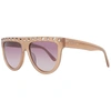 MARCIANO BY GUESS GUESS BY MARCIANO GM0795 MIRRORED OVAL SUNGLASSES