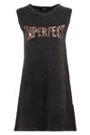 IMPERFECT BRAND LOGO ON FRONT DRESS