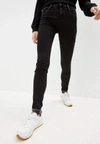 LOVE MOSCHINO HIGH WAIST ZIP AND BUTTON CLOSURE JEANS & PANT