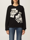 LOVE MOSCHINO BRAND DESIGN ON FRONT  SWEATER