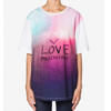 LOVE MOSCHINO OVER FIT COTTON  TOPS & T-SHIRT