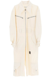 Maison Margiela Pocket-detail Knee-length Playsuit In Multicolor