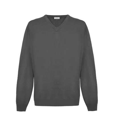 Malo Gray Cashmere Sweater In Grey