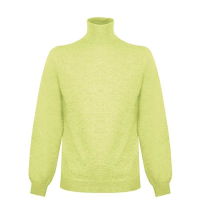 Malo Yellow Cashmere Sweater