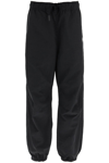 Marcelo Burlon County Of Milan Drawstring-fastening Waistband Trousers In Black