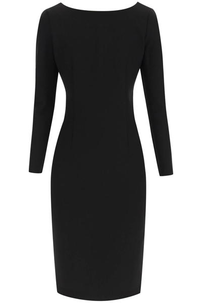 Marciano By Guess 'mimi' Long Sleeve Midi Dress In Black