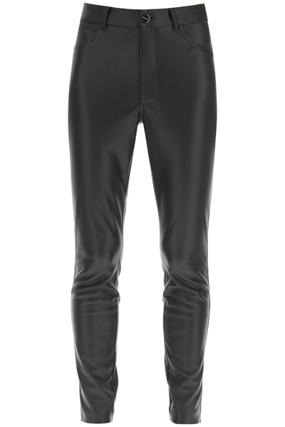 Marciano By Guess Skinny Faux Leather Pants In Black