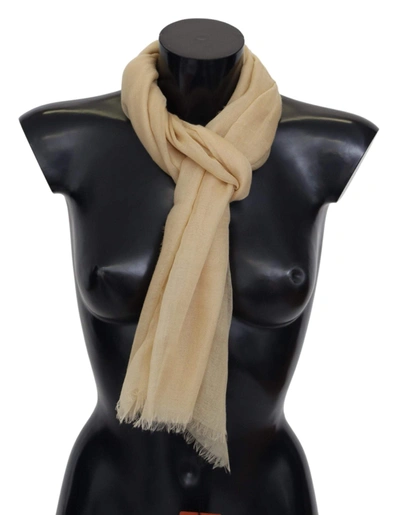 Missoni Beige Cashmere Unisex Neck Scarf