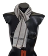 MISSONI MULTICOLOR STRIPED WOOL UNISEX NECK WRAP SCARF