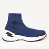 NEIL BARRETT DARK NAVY SNEAKERS