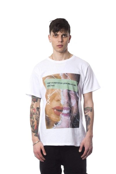 Nicolo Tonetto Round Neck Printed T-shirt In White