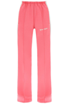 Palm Angels Bold Loose Logo Sweatpants In Pink
