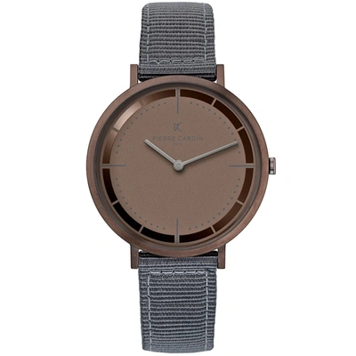 Pierre Cardin Quartz Metal Strap Watches In Gunmetal