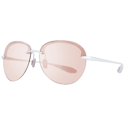 Police Mirrored  Oval Sunglasses In Grey