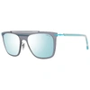 POLICE PL581  MIRRORED RECTANGLE SUNGLASSES