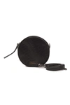 Pompei Donatella Nero Black Crossbody Bag In Black