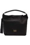Pompei Donatella Nero Black Shoulder Bag In Black