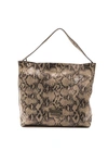 POMPEI DONATELLA TORTORA TAUPE SHOULDER BAG