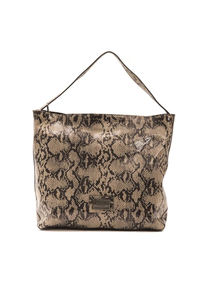 Pompei Donatella Tortora Taupe Shoulder Bag In Brown