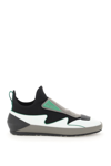Ferragamo Colourblock Slip-on Sneakers In Multicolor